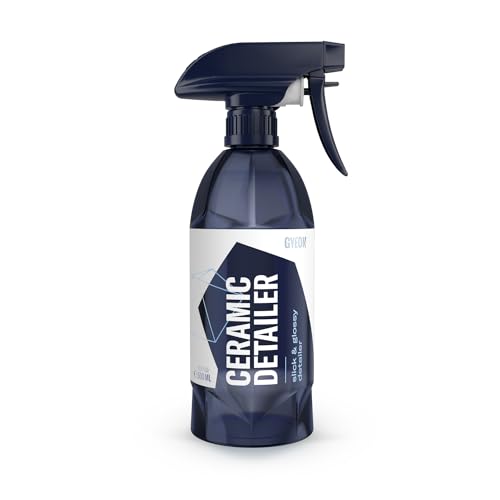 GYEON Ceramic Detailer SiO2 spray gloss enhancer hydrophobic quick detailer paint coating maintenance water repellent slick finish easy spray-on protectant for car motorcycle exterior surfaces