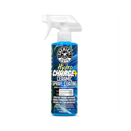 WAC23016 HydroCharge High-Gloss Hydrophobic SI02 Ceramic Spray Coating (Works on Car, Truck, SUV, RV, Boat and Motorcycle Paint), 16 fl. oz, Blue